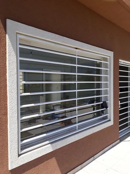 Aluminium Grill Window - Protection & Style 2